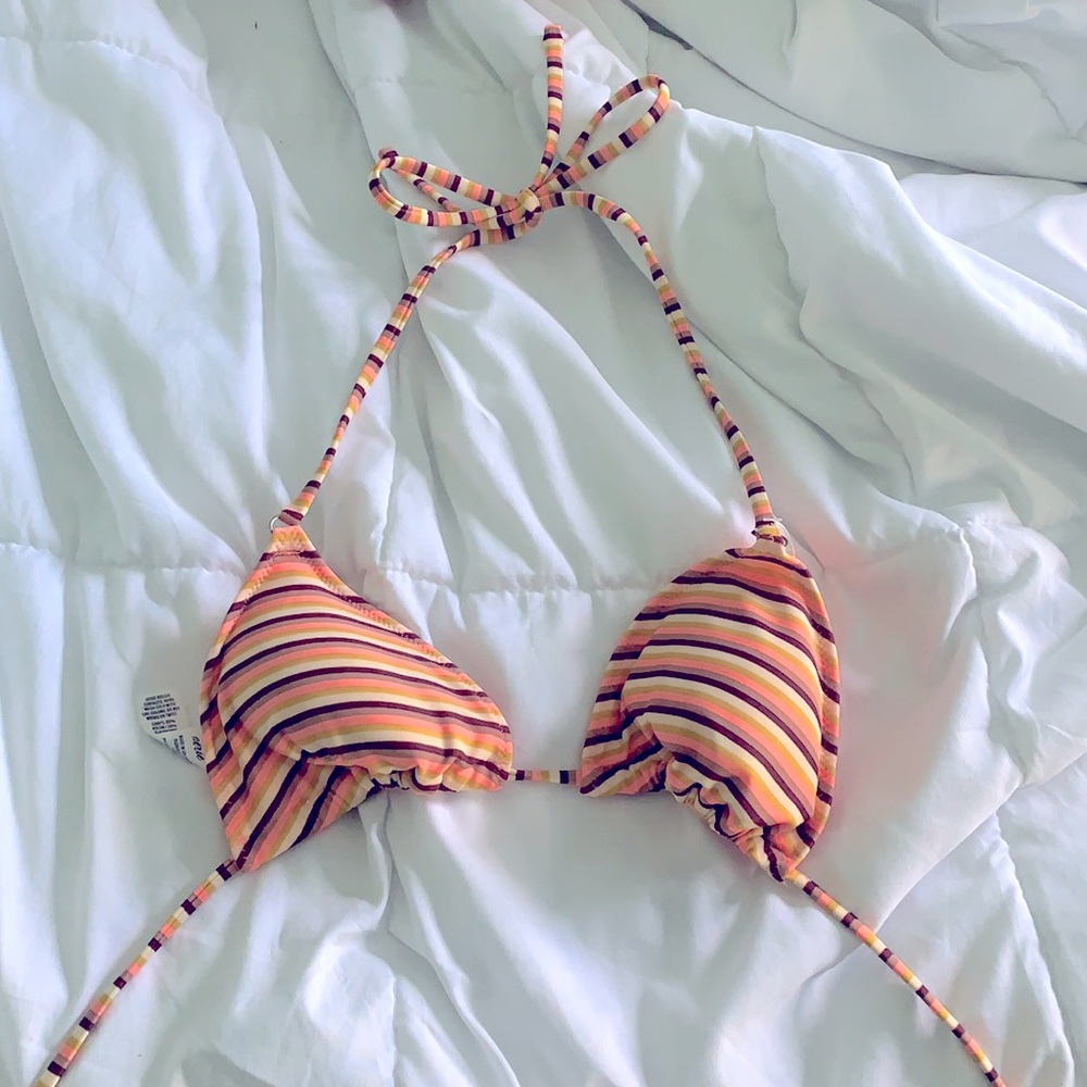 Airy triangle bikini top